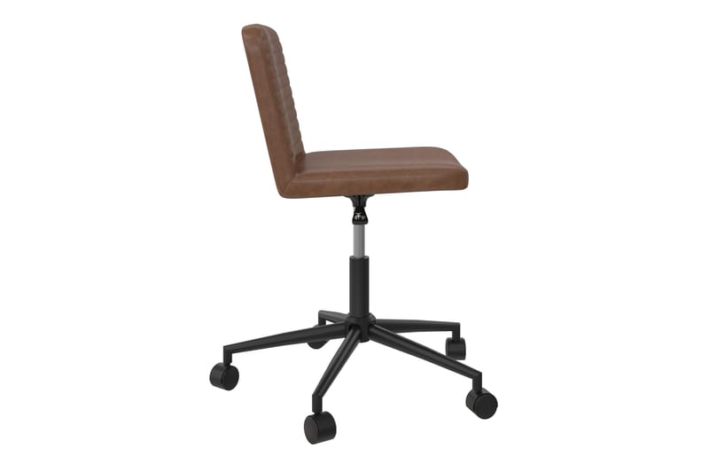 Corey Kontorstol Hev- og Senkbar Brun - Queer Eye - Møbler - Stoler - Kontorstol & skrivebordsstol
