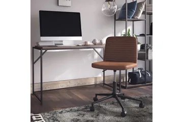 Corey Kontorstol Hev- og Senkbar Brun - Queer Eye - Møbler - Stoler - Kontorstol & skrivebordsstol