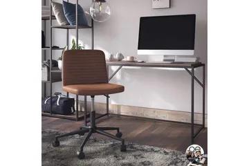 Corey Kontorstol Hev- og Senkbar Brun - Queer Eye - Møbler - Stoler - Kontorstol & skrivebordsstol