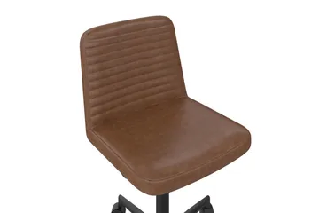 Corey Kontorstol Hev- og Senkbar Brun - Queer Eye - Møbler - Stoler - Kontorstol & skrivebordsstol