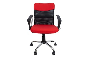 Darius Kontorstol Rød/Svart - Møbler - Stoler - Kontorstol & skrivebordsstol