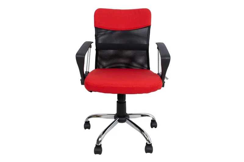Darius Kontorstol Rød/Svart - Møbler - Stoler - Kontorstol & skrivebordsstol