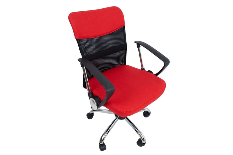 Darius Kontorstol Rød/Svart - Møbler - Stoler - Kontorstol & skrivebordsstol