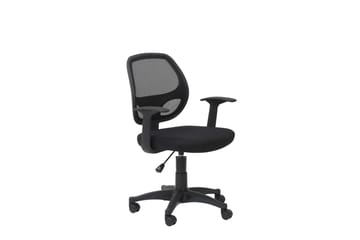 Davis Kontorstol Hev- og Senkbar Svart - Dorel Home - Møbler - Stoler - Kontorstol & skrivebordsstol