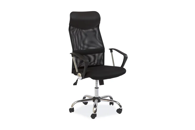 Delavan Kontorstol Justerbar, Svart
