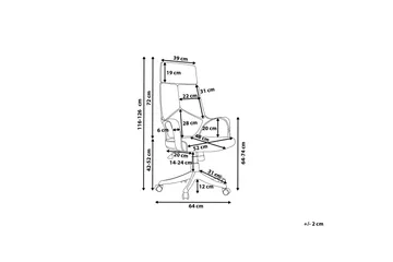Delight Kontorstol - Grå - Møbler - Stoler - Kontorstol & skrivebordsstol