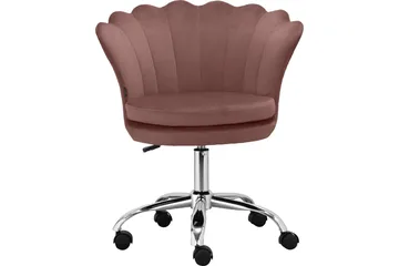 Eirik Kontorstol Hev- og Senkbar - Rosa - Møbler - Stoler - Kontorstol & skrivebordsstol