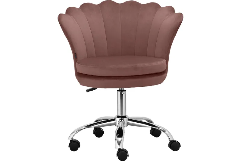 Eirik Kontorstol Hev- og Senkbar - Rosa - Møbler - Stoler - Kontorstol & skrivebordsstol