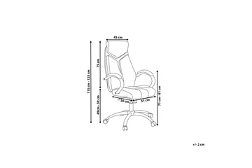 Formula 1 Kontorstol - Grå - Møbler - Stoler - Kontorstol & skrivebordsstol