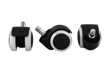 Galten Hjul for Skrivebordsstol 5-pk - Svart - Møbler - Stoler - Kontorstol & skrivebordsstol