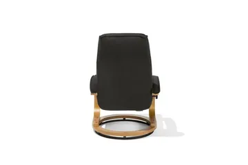 Hero Hvilstol med fotskammel - Svart - Møbler - Stoler - Lenestoler - Massasjestol