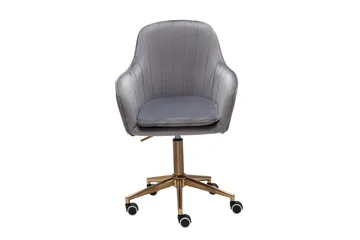 Hubdam kontorstol - Grå/Sølv - Møbler - Stoler - Kontorstol & skrivebordsstol