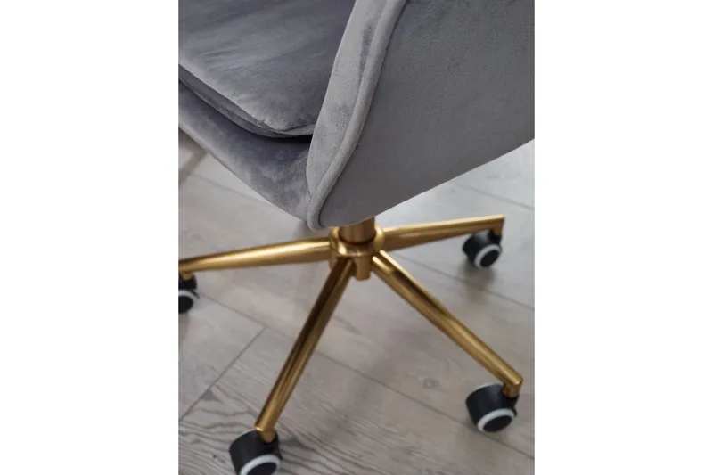 Hubdam kontorstol - Grå/Sølv - Møbler - Stoler - Kontorstol & skrivebordsstol