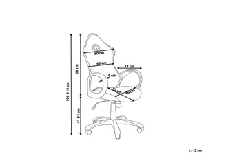 Ichair Kontorstol - Svart - Møbler - Stoler - Kontorstol & skrivebordsstol