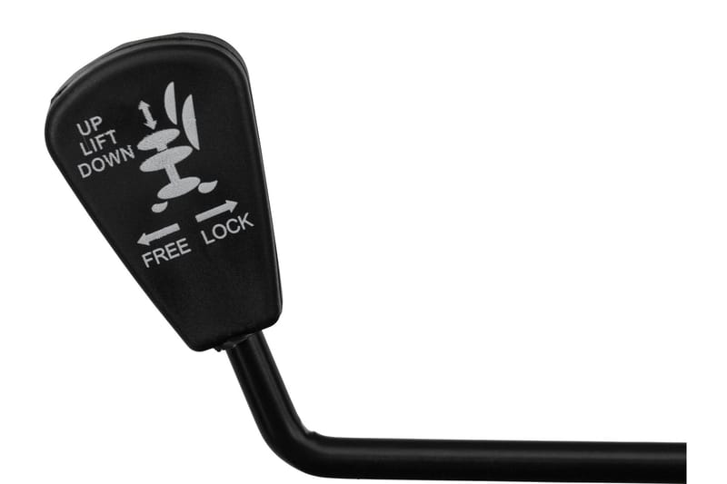 Junpeya Kontorstol Hev- og Senkbar - Svart/Hvit - Møbler - Stoler - Kontorstol & skrivebordsstol