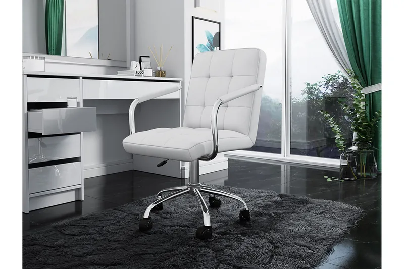 Kintore Kontorsstol White - Møbler - Stoler - Kontorstol & skrivebordsstol