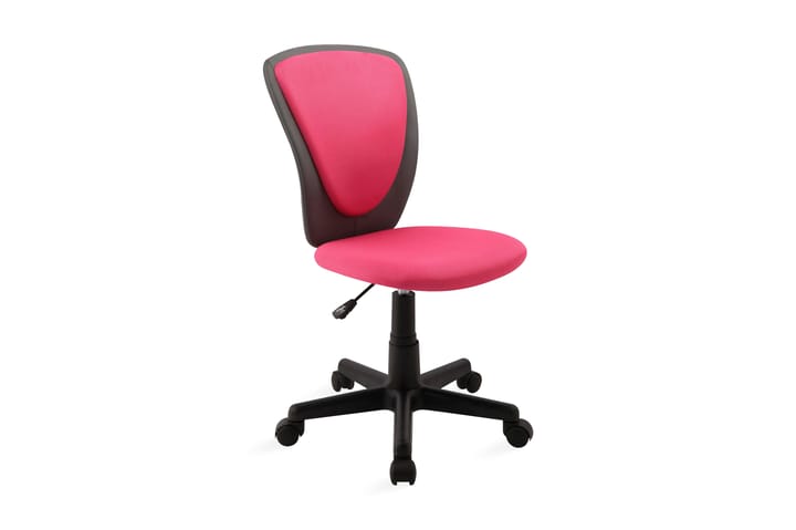 Kontorstol BIANCA 42x51xH82-94 farge: rosa / mørkegrå - Kontorstol & skrivebordsstol