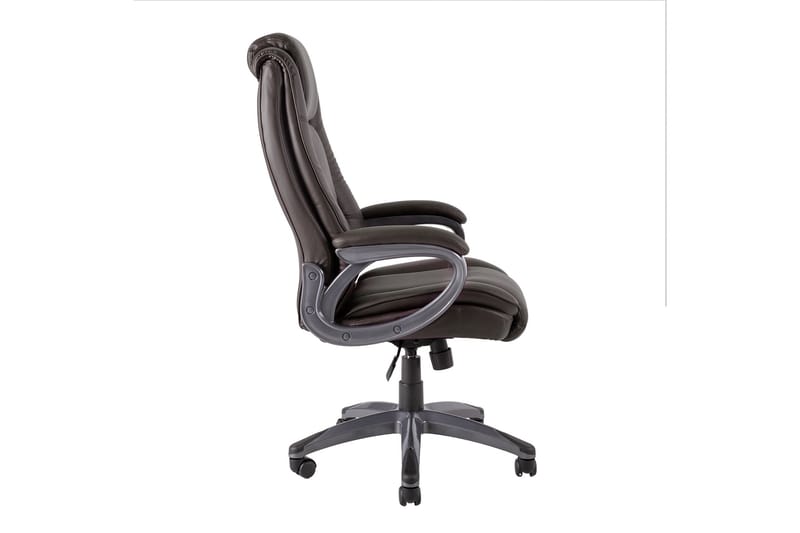 Kontorstol CALVIN 81x65xH114-1215cm brun - Møbler - Stoler - Kontorstol & skrivebordsstol