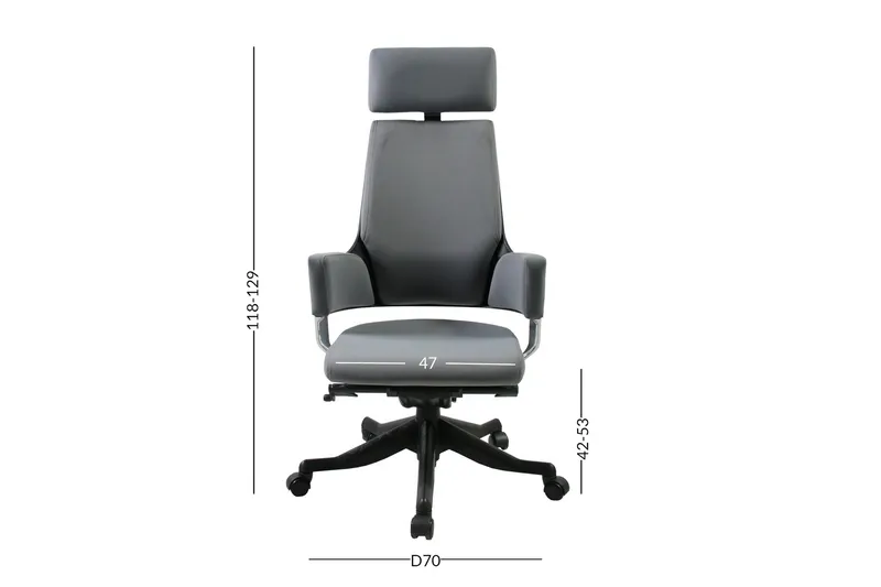 Kontorstol DELPHI med Nakkestøtte - Møbler - Stoler - Kontorstol & skrivebordsstol