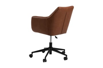 Kontorstol Esenurt Vintage - Brun/Svart - Møbler - Stoler - Kontorstol & skrivebordsstol