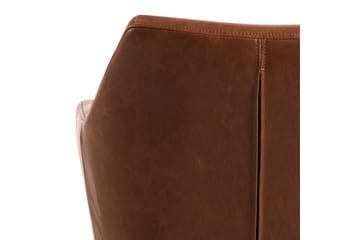 Kontorstol Esenurt Vintage - Brun/Svart - Møbler - Stoler - Kontorstol & skrivebordsstol