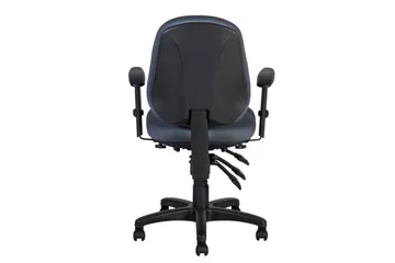 Kontorstol Saga 64x64xh955-115 cm - Grå/Svart - Møbler - Stoler - Kontorstol & skrivebordsstol