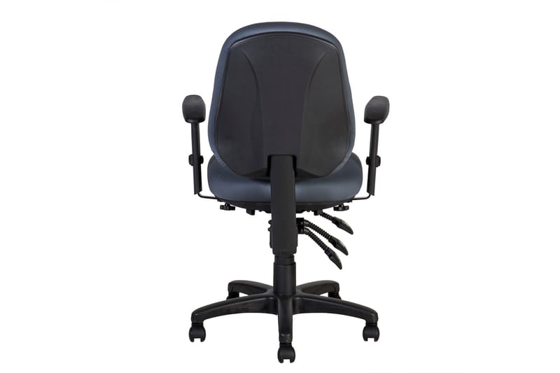 Kontorstol Saga 64x64xh955-115 cm - Grå/Svart - Møbler - Stoler - Kontorstol & skrivebordsstol