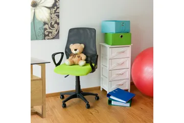 Kontorstol TREVISO 59xD58xH90-102cm grønn / grå - Møbler - Stoler - Kontorstol & skrivebordsstol