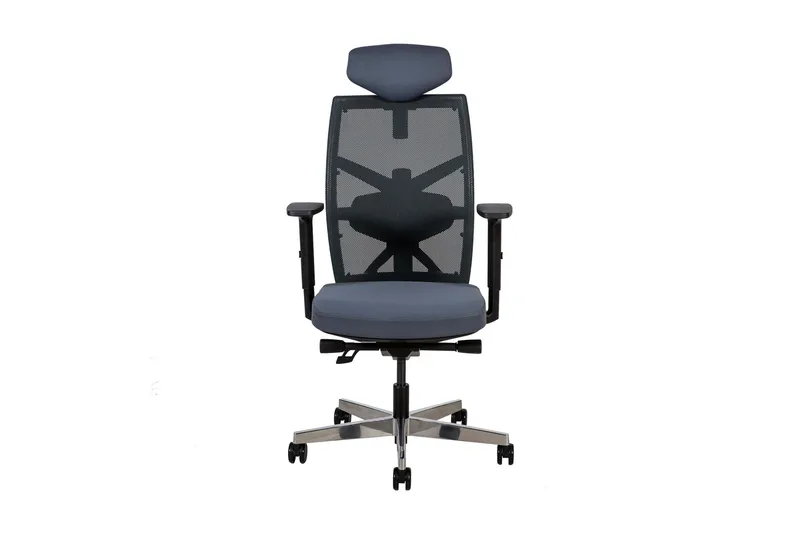 Kontorstol TUNE 70x70xH111-128cm grå - Møbler - Stoler - Kontorstol & skrivebordsstol