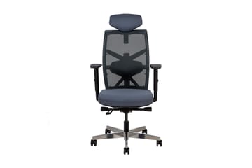 Kontorstol TUNE 70x70xH111-128cm grå - Møbler - Stoler - Kontorstol & skrivebordsstol