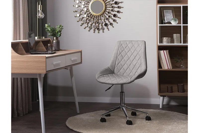 Maribel Kontorstol - Grå - Møbler - Stoler - Kontorstol & skrivebordsstol