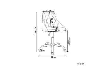 Parrish Kontorstol - Grå - Møbler - Stoler - Kontorstol & skrivebordsstol