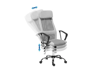 Pioneer Kontorstol - Grå - Møbler - Stoler - Kontorstol & skrivebordsstol