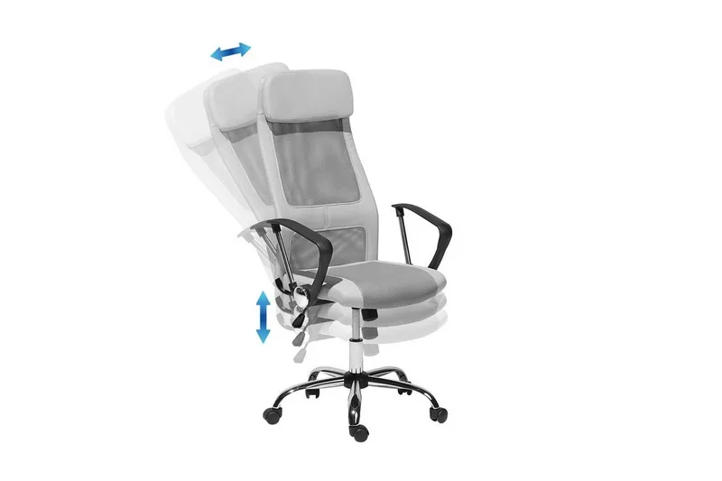 Pioneer Kontorstol - Grå - Møbler - Stoler - Kontorstol & skrivebordsstol