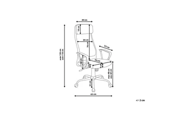 Pioneer Kontorstol - Grå - Møbler - Stoler - Kontorstol & skrivebordsstol