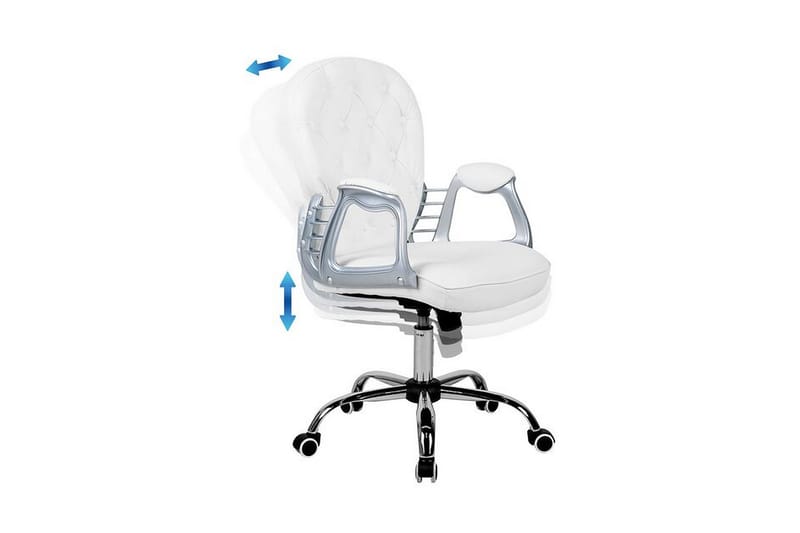 Princess Kontorstol - Sølv - Møbler - Stoler - Kontorstol & skrivebordsstol