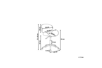 Rotterdam Kontorstol - Hvit - Møbler - Stoler - Kontorstol & skrivebordsstol