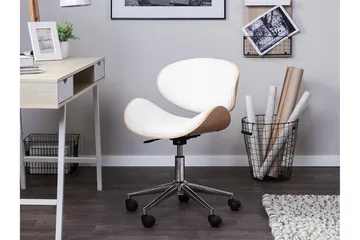 Rotterdam Kontorstol - Hvit - Møbler - Stoler - Kontorstol & skrivebordsstol