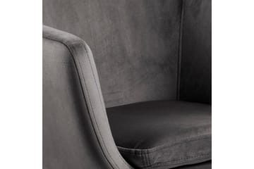 Samlar Kontorstol VIC-stoff - Mørkegrå / svart - Møbler - Stoler - Kontorstol & skrivebordsstol