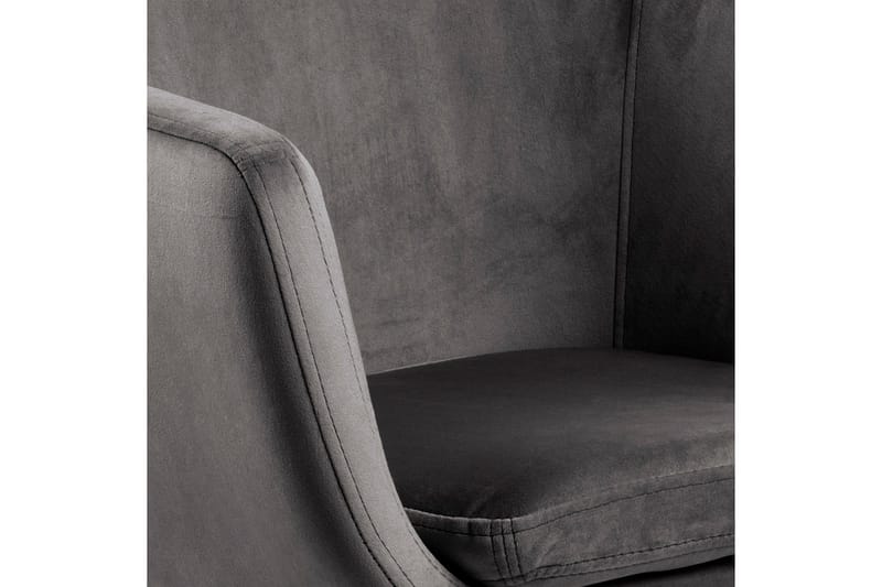 Samlar Kontorstol VIC-stoff - Mørkegrå / svart - Møbler - Stoler - Kontorstol & skrivebordsstol