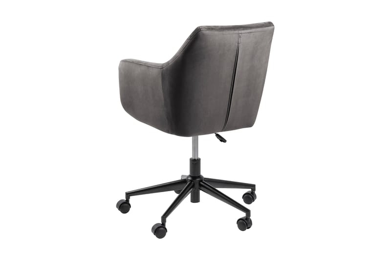 Samlar Kontorstol VIC-stoff - Mørkegrå / svart - Møbler - Stoler - Kontorstol & skrivebordsstol