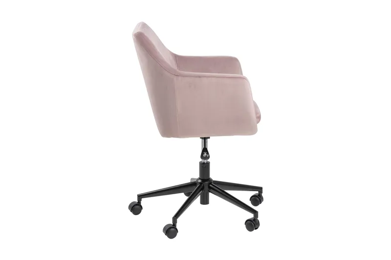 Samlar Kontorstol VIC-stoff - Rød / Svart - Møbler - Stoler - Kontorstol & skrivebordsstol