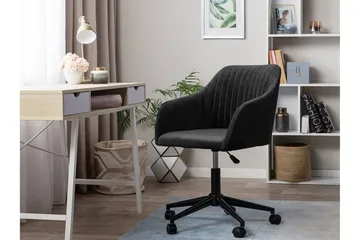 Venezia Kontorstol - Svart - Møbler - Stoler - Kontorstol & skrivebordsstol
