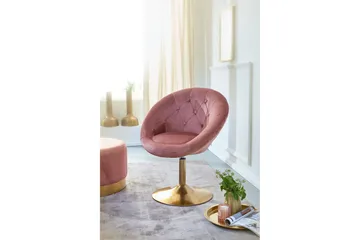 Willowdale kontorstol - Mørkerosa / gull - Møbler - Stoler - Kontorstol & skrivebordsstol