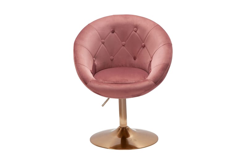 Willowdale kontorstol - Mørkerosa / gull - Møbler - Stoler - Kontorstol & skrivebordsstol