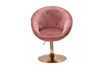 Willowdale kontorstol - Mørkerosa / gull - Møbler - Stoler - Kontorstol & skrivebordsstol