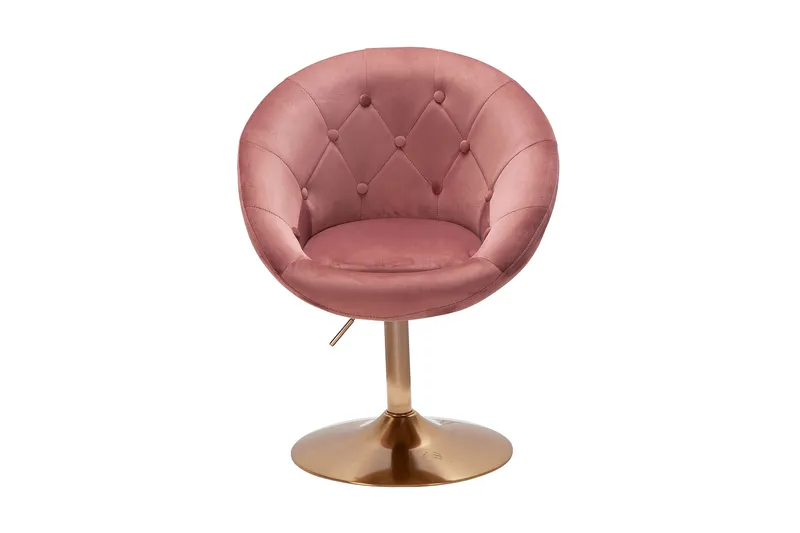 Willowdale kontorstol - Mørkerosa / gull - Møbler - Stoler - Kontorstol & skrivebordsstol