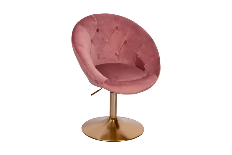 Willowdale kontorstol - Mørkerosa / gull - Møbler - Stoler - Kontorstol & skrivebordsstol