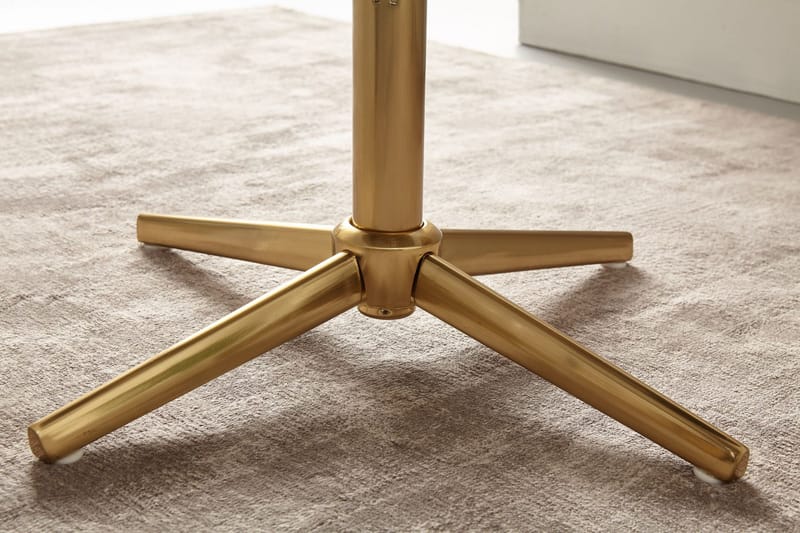 Willowdale kontorstol med armlener - Mørkeblå / gull - Møbler - Stoler - Kontorstol & skrivebordsstol