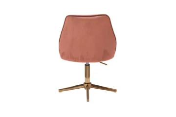 Willowdale kontorstol - Rosa / Gull - Møbler - Stoler - Kontorstol & skrivebordsstol